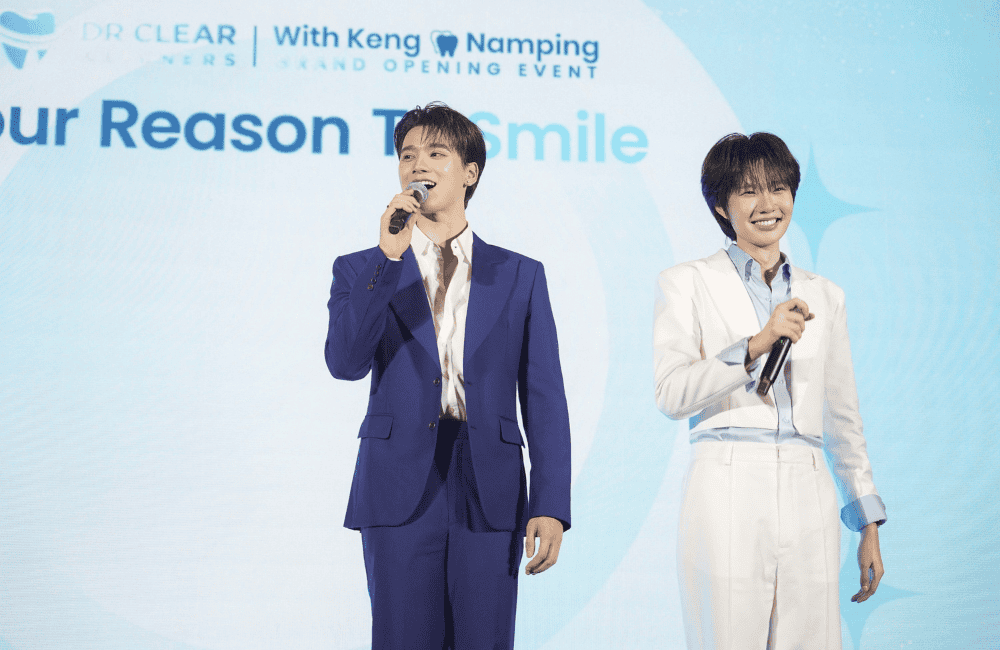 Dr Clear Aligners เปิดตัว “เก่ง-น้ำปิง”